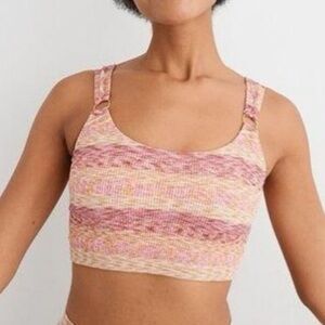 AERIE SEAMLESS RING LONGLINE BRALETTE SIZE XL NWT